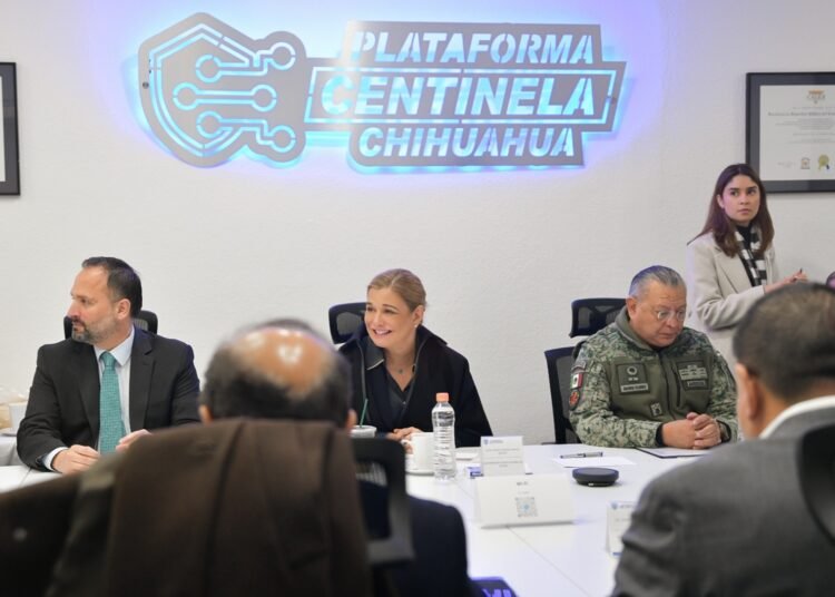 Maru Campos encabeza Mesa de Seguridad en Ciudad Juárez para abordar migración y operativos estratégicos