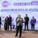 Gobernadora Maru Campos arranca construcción de pista de atletismo en Delicias