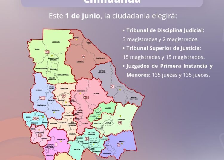 Aprueba IEE Calendario de Elección Extraordinaria del Poder Judicial en Chihuahua