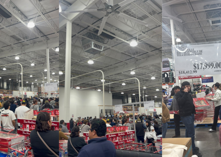 Filas de hasta 2 horas en Costco Chihuahua para comprar Rosca de Reyes