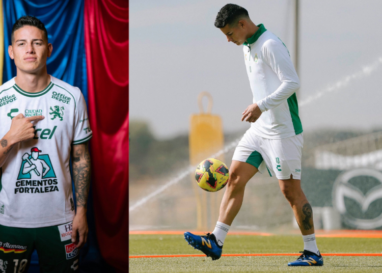James Rodríguez Inicia Entrenamientos con el Club León de cara al Clausura 2025