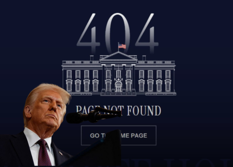 Cierre del sitio web en español de la Casa Blanca y su cuenta en X