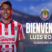 Chivas hace oficial la llegada de Luis Romo como su nuevo refuerzo para el Clausura 2025