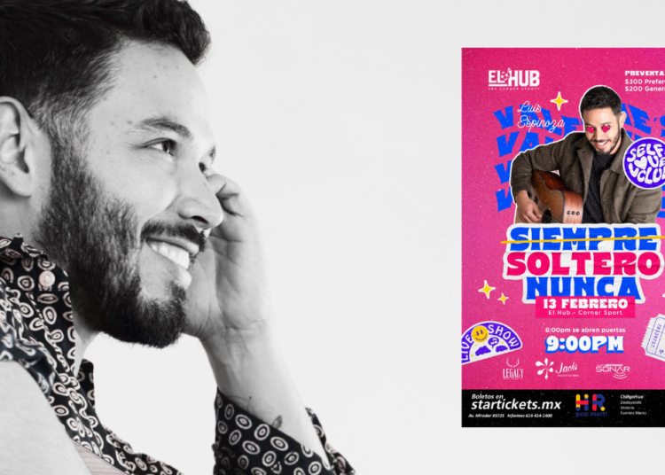 Luis Espinoza ilumina El Hub con un concierto íntimo este 13 de febrero