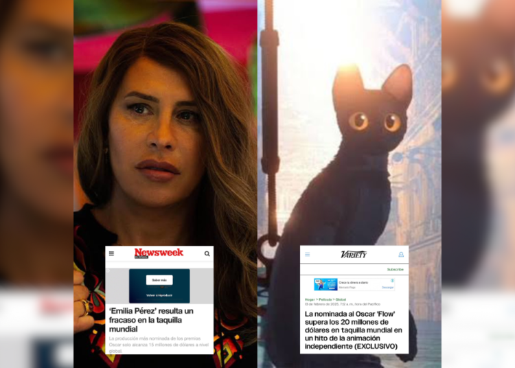 «Emilia Pérez y Flow: Rivalidad en los Oscar con taquillas opuestas»