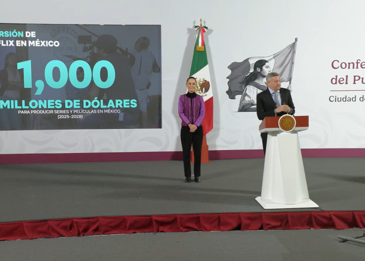 Netflix invertirá 1,000 millones de dólares en México para producir series y películas