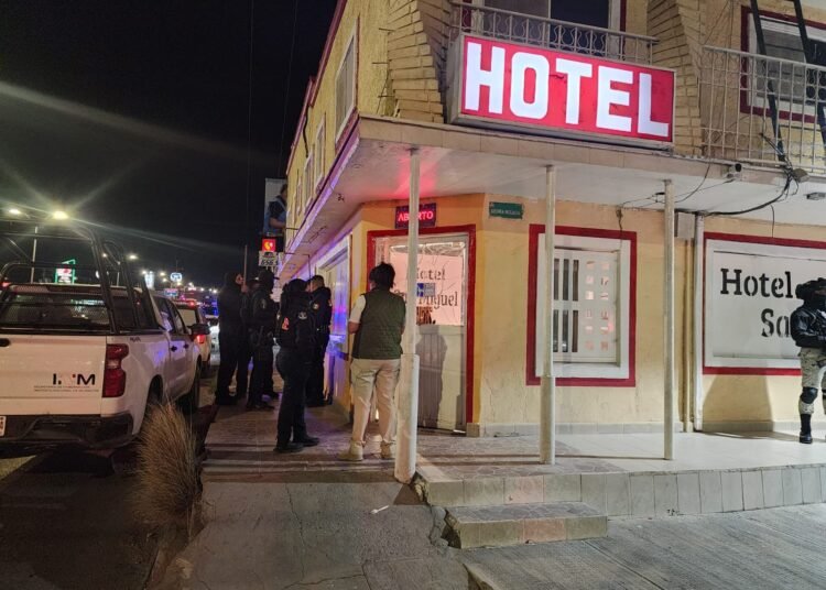 SSPE colabora en operativo del INM para auxiliar a migrantes indocumentados