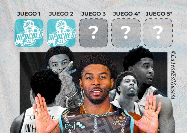 Apaches visita a Indomables en el Juego 3 de los Playoffs