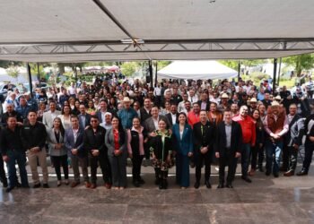 Refuerzan municipios seguridad con entrega de patrullas; firma Bonilla convenio intermunicipal