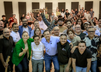 Supervisa Alcalde ensayo general de Orquestándola, reitera la invitación para este 3 de mayo
