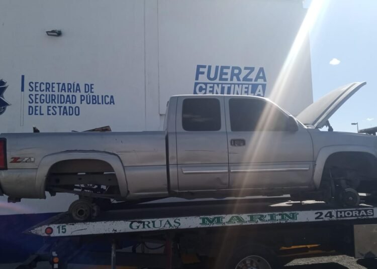Recupera SSPE vehículo con reporte de robo en colonia Azteca de Ciudad Juárez