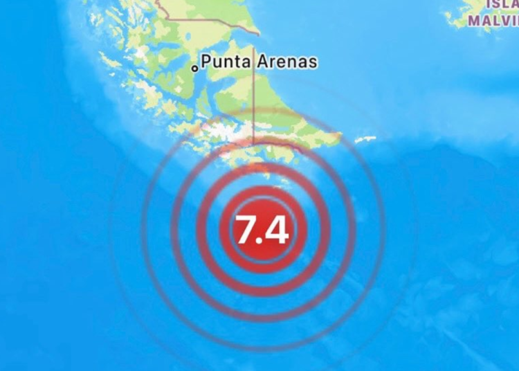 Potente sismo de magnitud 7.4 sacude las costas de Chile y Argentina; activan alerta de tsunami