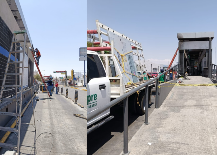 Cierra temporalmente acceso sur de estación ISSSTE del Bowí por mantenimiento