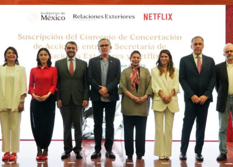 SRE y Netflix firman convenio para promover la cultura mexicana en el extranjeroCiudad de México, Nacional