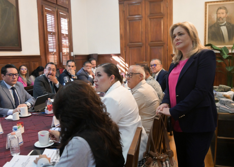 Maru Campos encabeza Mesa de Seguridad y refuerza acciones en favor de las mujeres