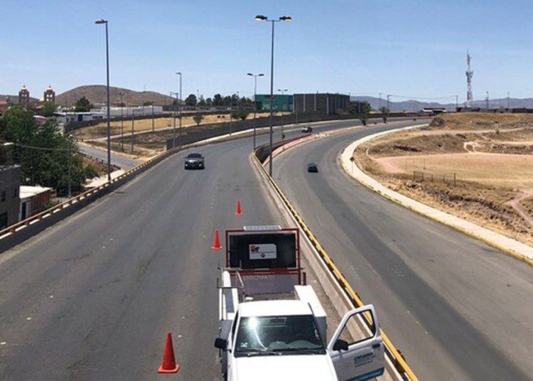 Piden circular con precaución: pintarán guarniciones en la Teófilo Borunda Norte