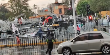 Confirman siete lesionados tras caída de estructura antes de concierto de Alicia Villarreal en CDMX