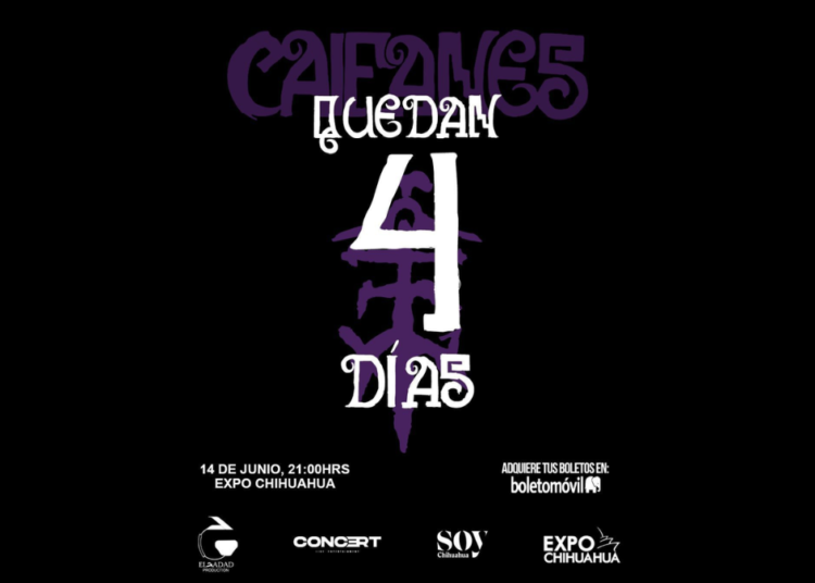 Caifanes regresa a Chihuahua: a solo cuatro días de revivir una leyenda del rock en español