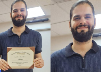 Farid Dieck concluye su maestría en psicoterapia psicoanalítica y anuncia que va por el doctorado