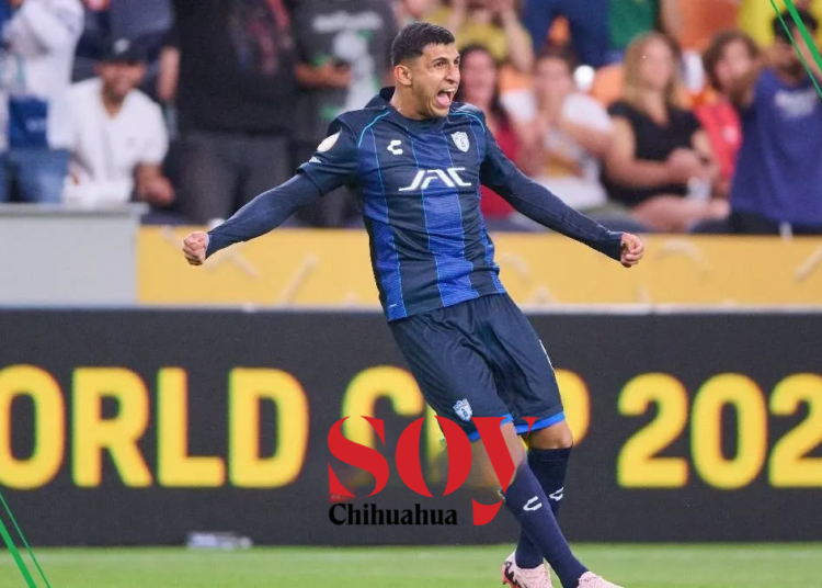 Chihuahuense Bryan González debuta con gol en el Mundial de Clubes; Tuzos enfrentarán al Real Madrid