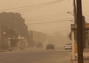 Se desplaza sexta tormenta de arena sobre territorio chihuahuense