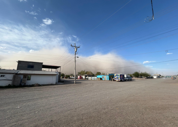 Emite Protección Civil aviso preventivo por tolvaneras en el norte del estado