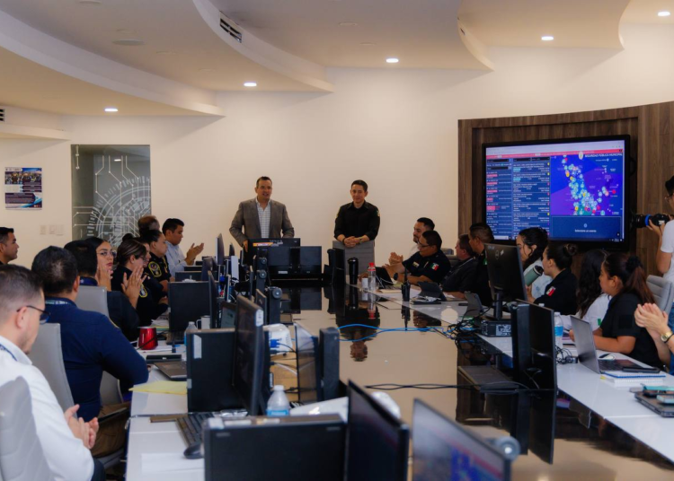 Supervisa alcalde Bonilla operativo de seguridad desde Comandancia Norte durante jornada electoral