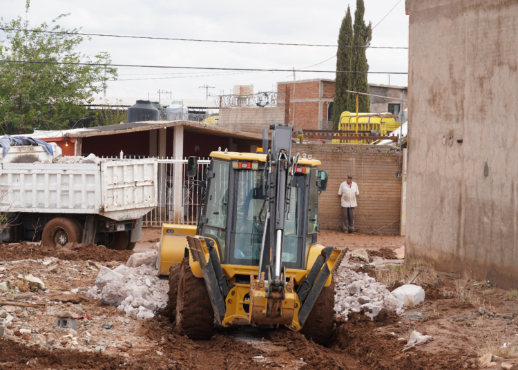 Atiende Gobierno Municipal afectaciones por lluvias en el sur de la ciudad
