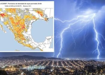 Emite Conagua alerta por tormenta eléctrica: Chihuahua en el foco