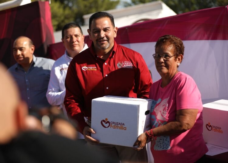 Arranca la entrega de despensas a familias en situación vulnerable