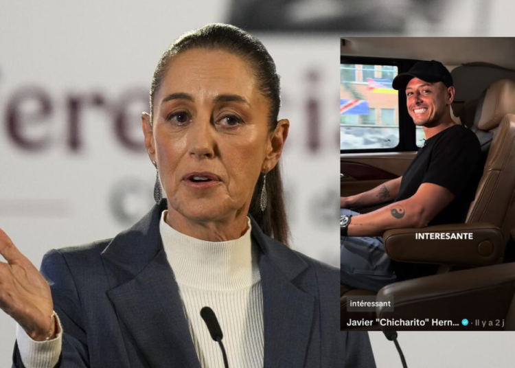 Presidenta de México responde a comentarios machistas de ‘Chicharito’: “Tiene mucho que aprender”