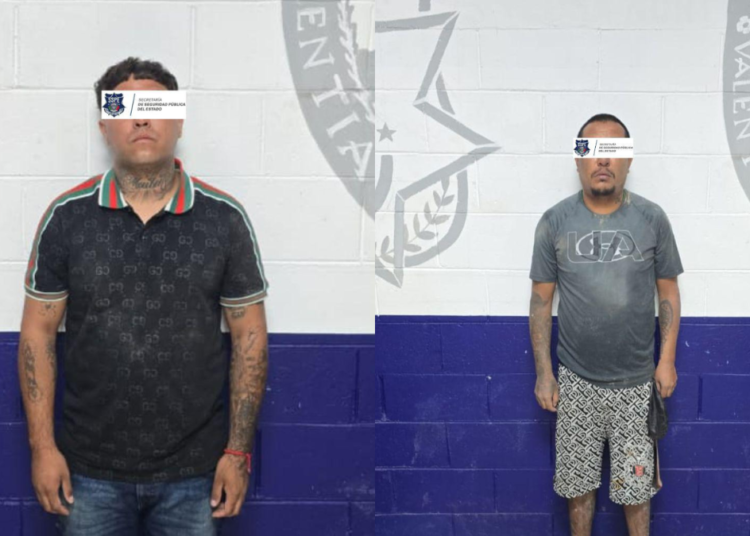 Detienen a dos presuntos integrantes de grupo criminal en Ciudad Juárez