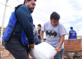 Sigue Municipio apoyando a familias afectadas por las pasadas lluvias