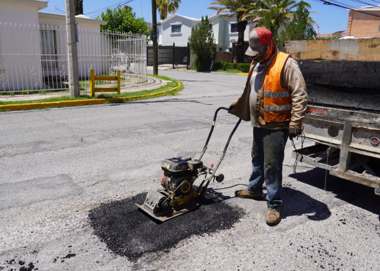 Atiende Municipio casi 4 mil baches en una semana tras lluvias
