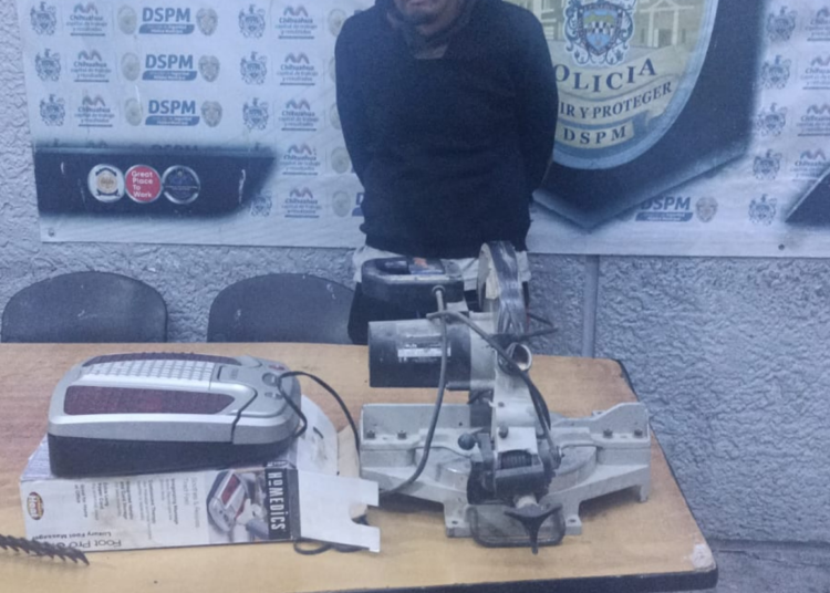 Detienen a sujeto por presunto robo a casa habitación en la colonia Francisco Domínguez
