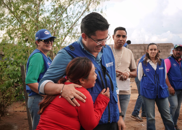 Implementa Desarrollo Humano estrategia emergente ante afectaciones por lluvias en la capital