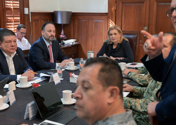 Refuerza Maru Campos coordinación con autoridades federales para garantizar la paz en Chihuahua