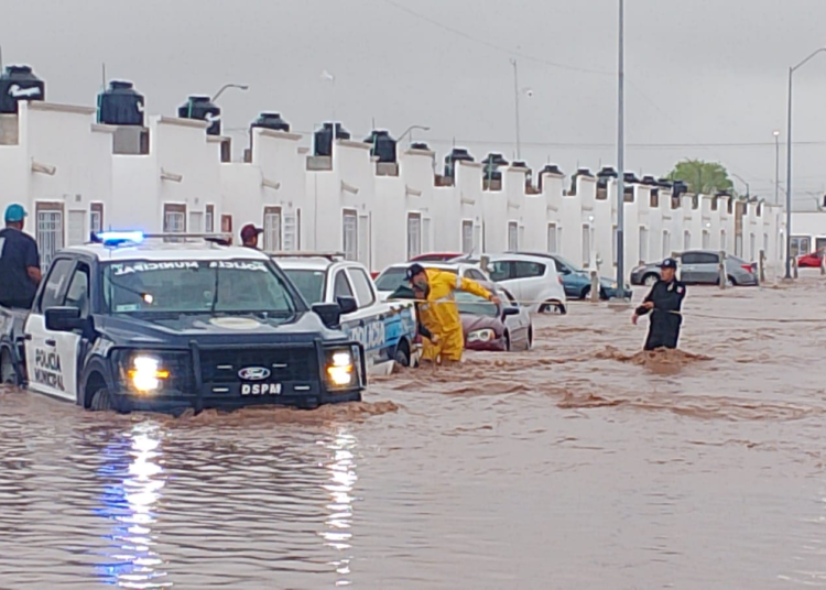 Atiende Gobierno Municipal más de 60 reportes por lluvias durante la madrugada