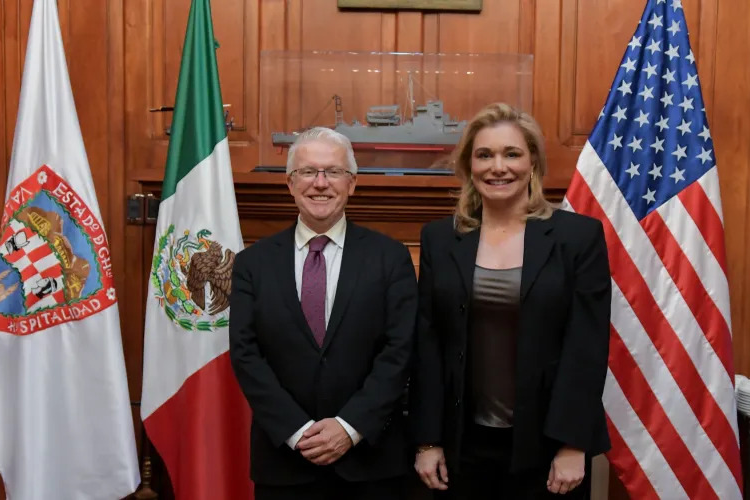 Maru Campos se reúne con el cónsul general de EE.UU.