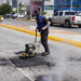 Atiende Municipio más de 930 baches en un solo día