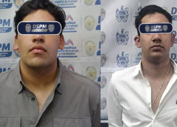 Asegura grupo K9 a dos hombres con presuntas armas de fuego en “La H”