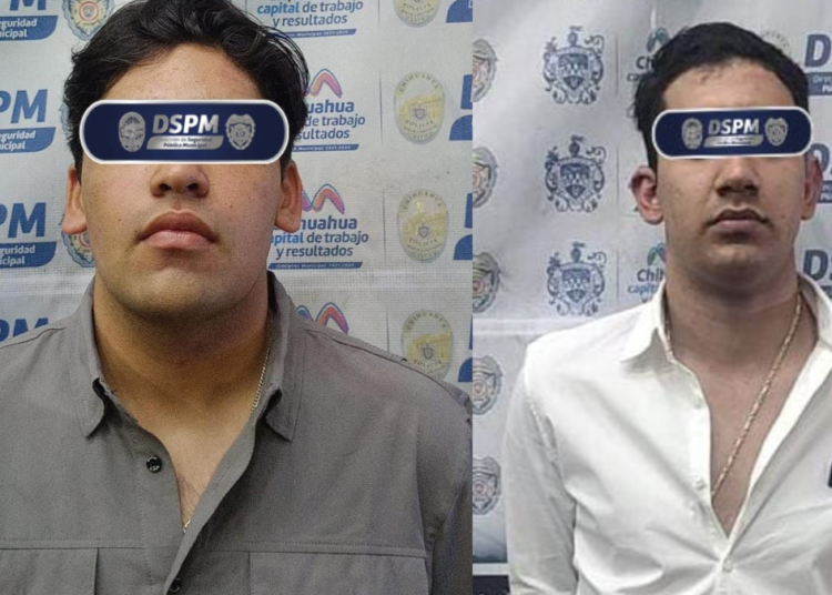 Asegura grupo K9 a dos hombres con presuntas armas de fuego en “La H”