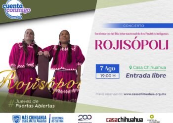 Rojisópoli celebra la identidad rarámuri con música en el Día Internacional de los Pueblos Indígenas