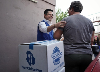 Inicia SDHyBC segunda entrega de despensas para adultos mayores y personas con discapacidad