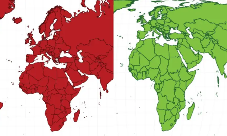 La Unión Africana impulsa reemplazar el mapa de Mercator por la proyección Equal Earth