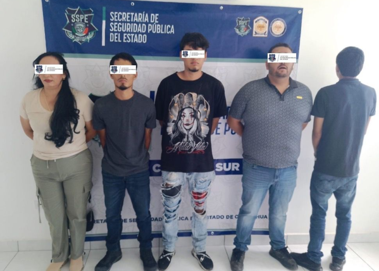 Detiene SSPE a cinco personas tras intento de irrupción en un domicilio de Parral