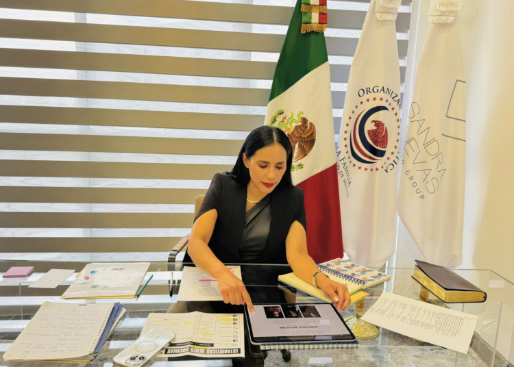 Sandra Cuevas anuncia su intención de buscar la Jefatura de Gobierno de la CDMX en 2030