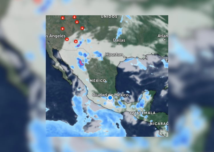 Alerta por lluvias fuertes y posibles granizadas en Chihuahua