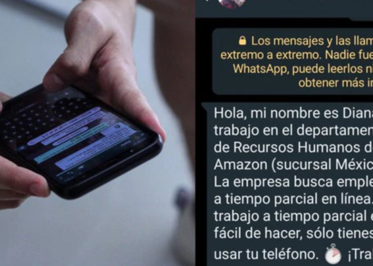 Ofertas de empleo en Chihuahua vía WhatsApp con Amazon: lo que debes saber antes de caer en el fraude