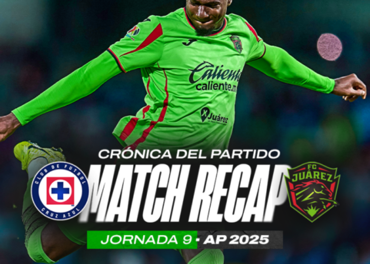 Bravos cae 3-2 ante Cruz Azul en vibrante duelo del Apertura 2025